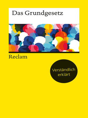 cover image of Das Grundgesetz. Verständlich erklärt